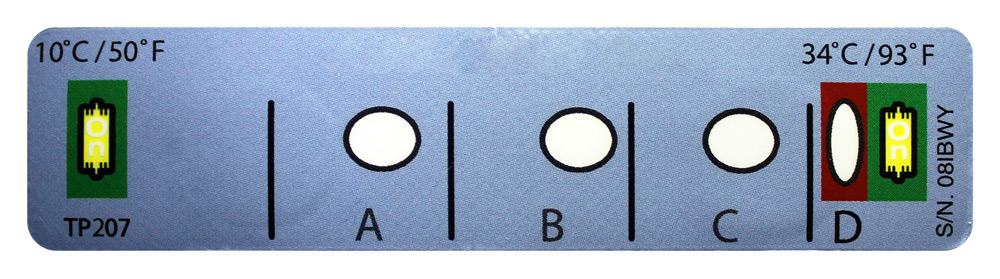 Timestrip® Plus Duo Label